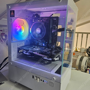 중고컴퓨터 데스크탑 라이젠5 3500x, rx570, 램16기가, ssd 500기가, 하드 1테라