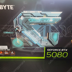 대구 경산 직거래) 기가바이트 RTX 5080 gaming oc 개봉 게이밍 oc 팝니다.