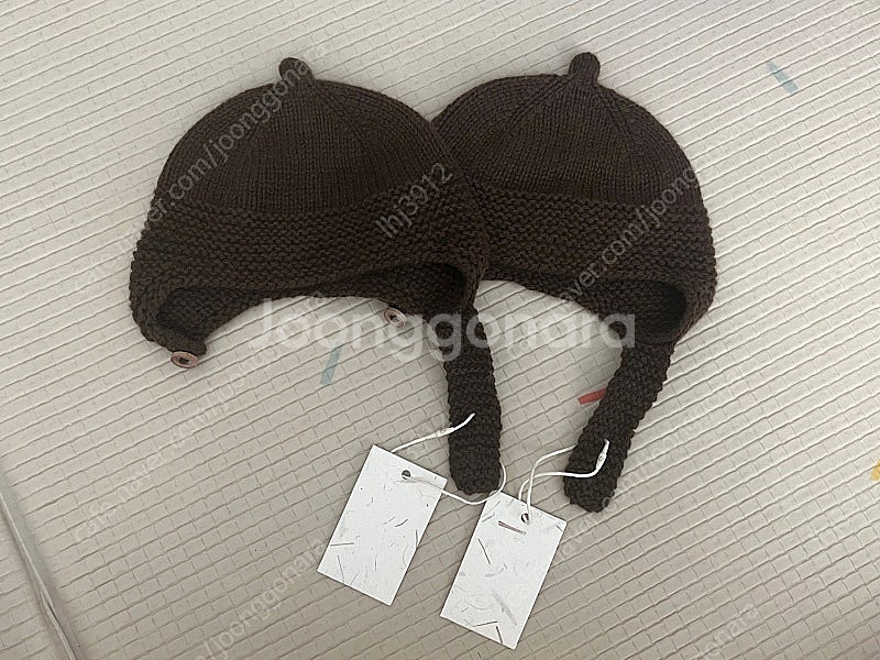 르나르 밤토리햇 도토리모자 / 아기보넷 새상품 / 쌍둥...--0