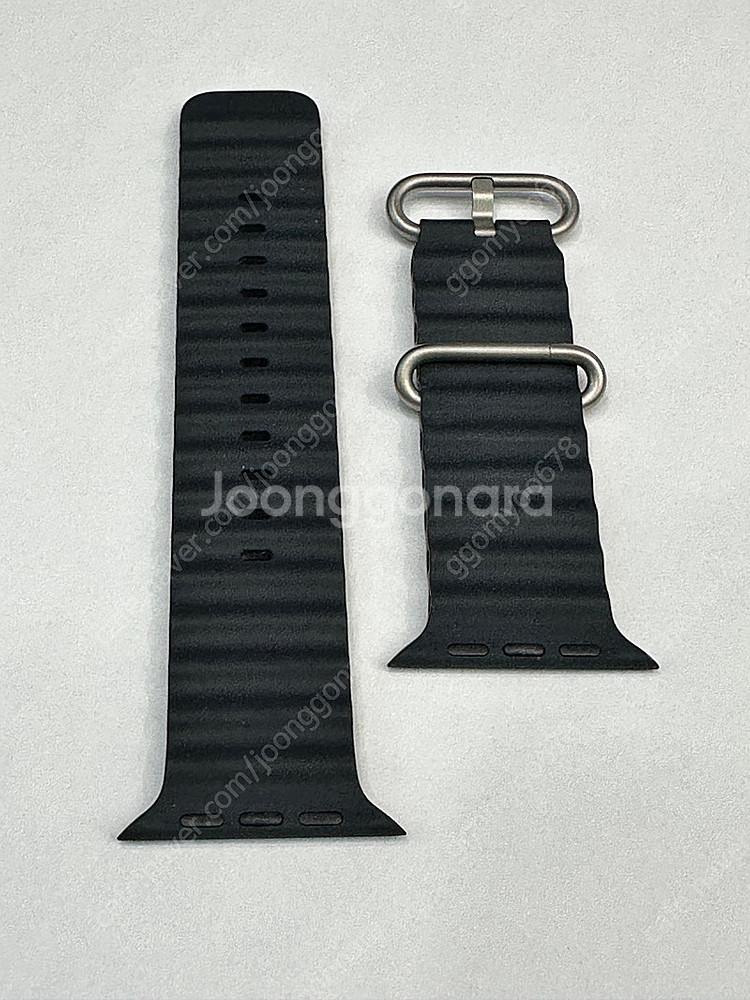 애플워치 울트라 49mm 미드나이트 오션밴드--0