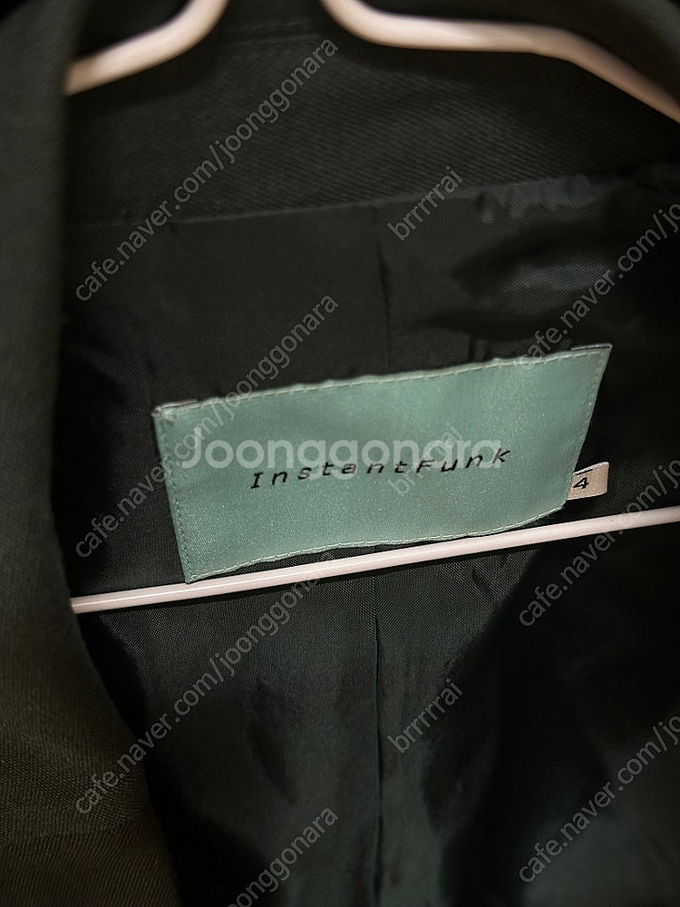 인스턴트펑크 남성 다크그린 자켓--3