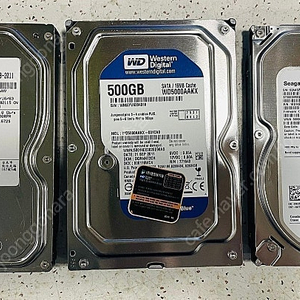 HDD 3.5인치 데스크탑용 500GB 1TB