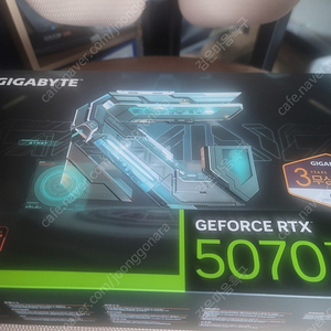 대구 경산 직거래) 기가바이트 rtx 5070ti gaming oc 미개봉 새제품 팝니다.