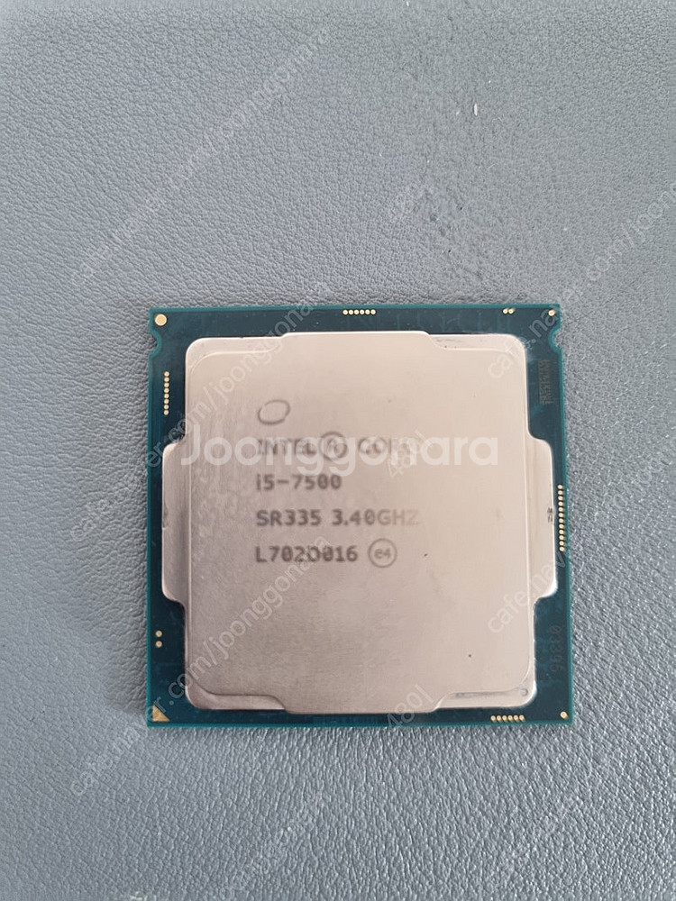 i5 7500 단품 판매합니다.--0