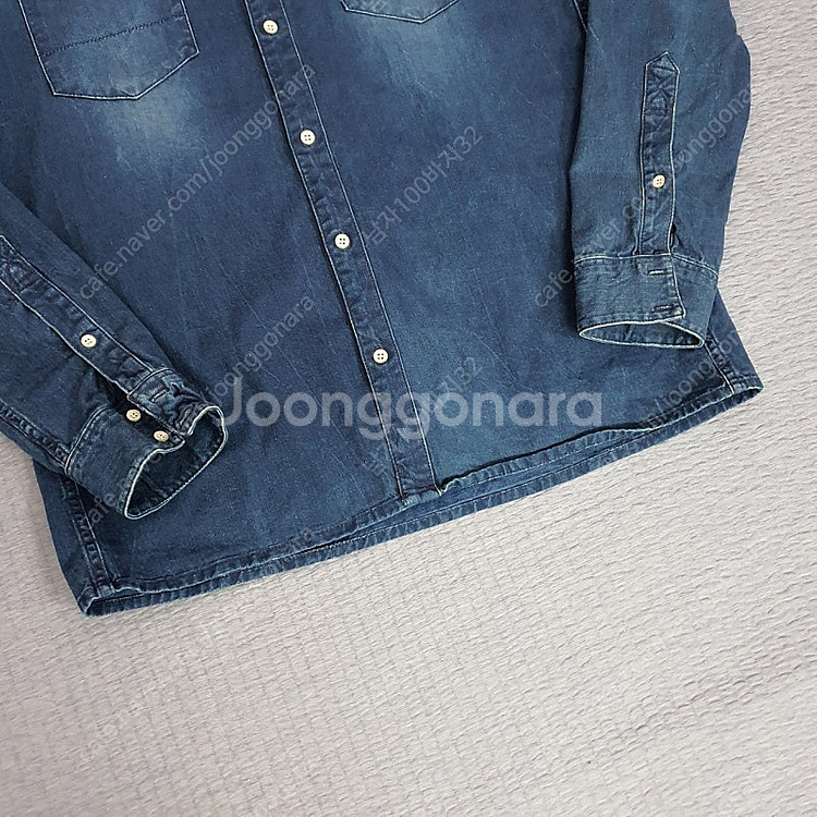 남자100 타미힐피거 데님셔츠--3