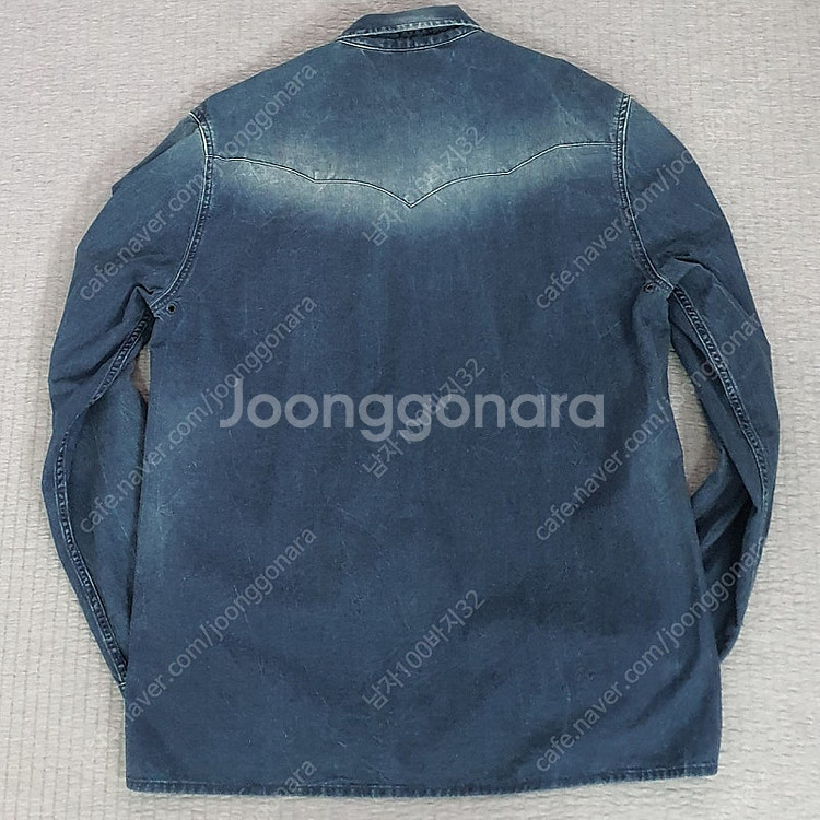 남자100 타미힐피거 데님셔츠--4