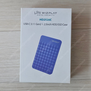 위즈플랫 새로텍 HD2520C USB3.1 Gen2 외장케이스