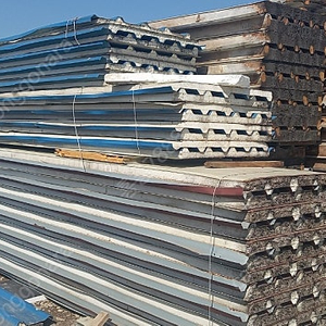 (판매)스치로폴판넬 샌드위치판넬 지붕판넬 우레탄판넬 조립식판넬 H빔