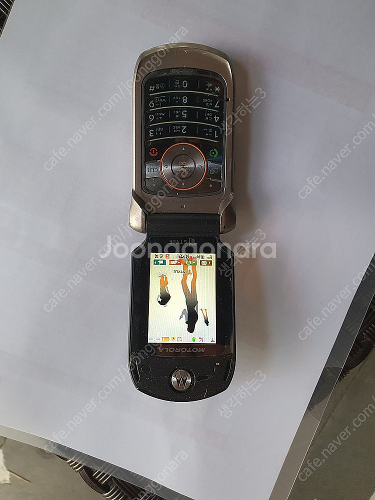 모토로라 MS900 스타텍3 폴더폰 옛날폰 소장용--3