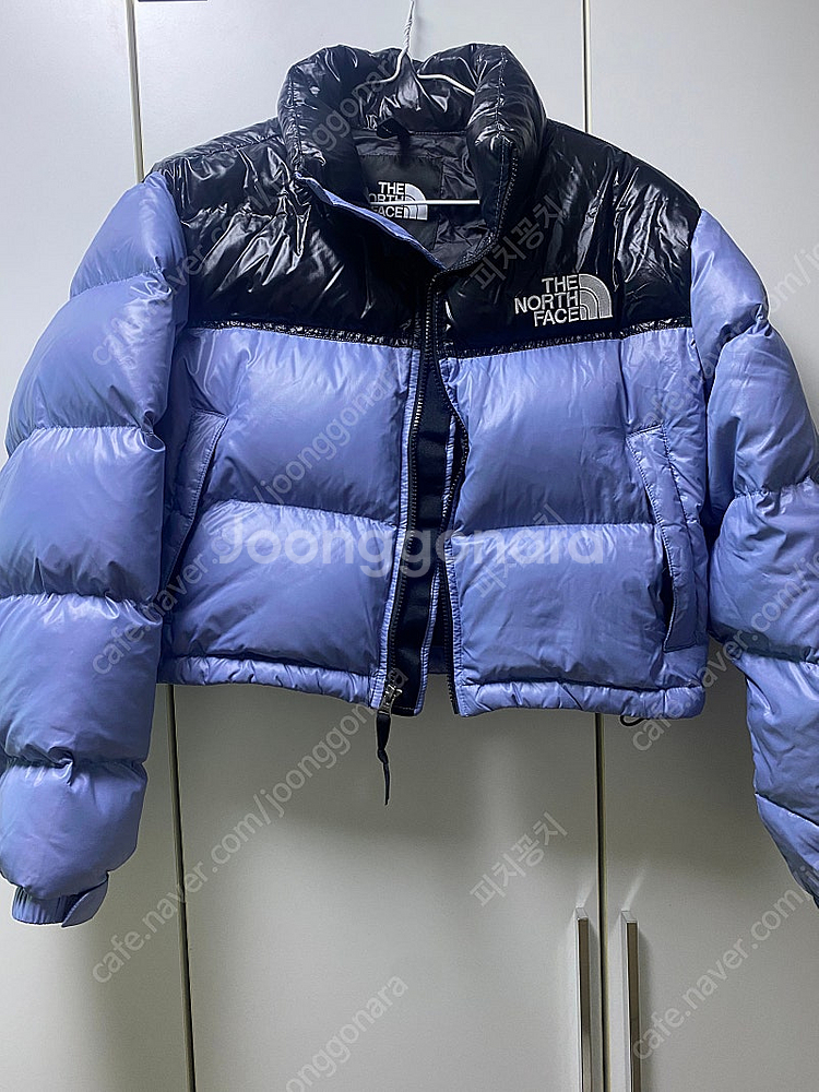 노스페이스 눕시 크롭 포그블루 m--1