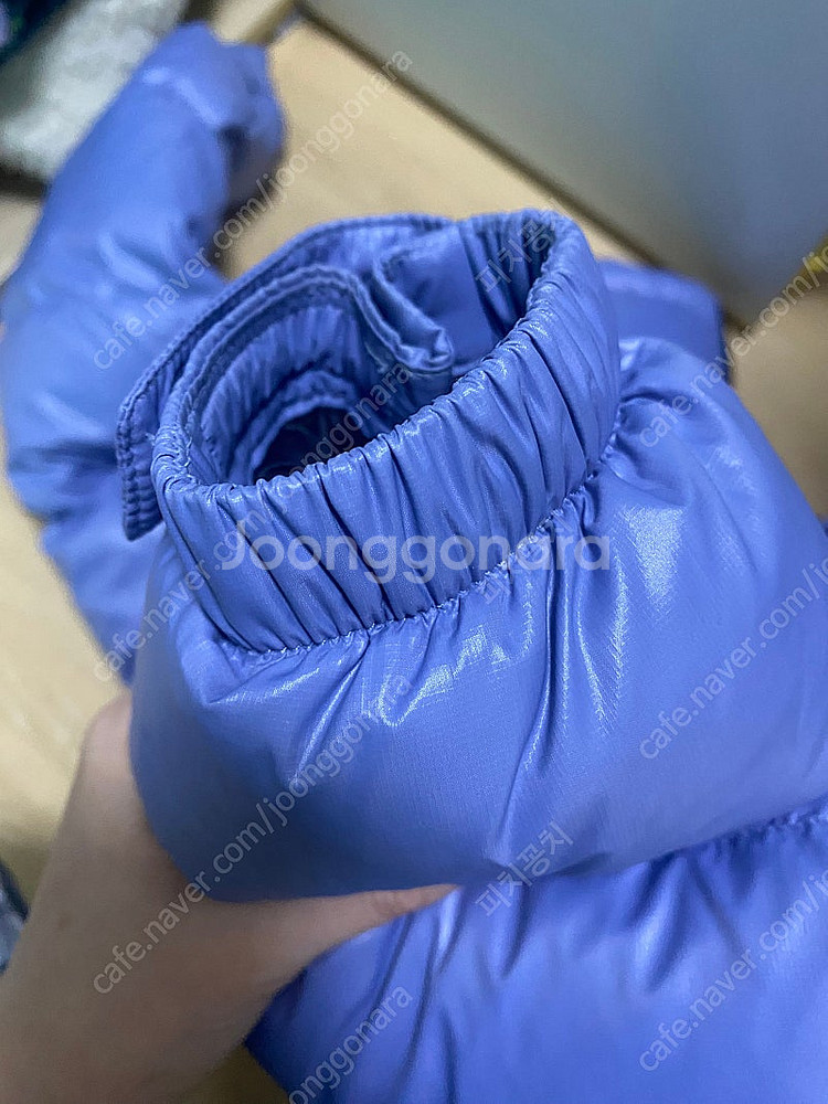 노스페이스 눕시 크롭 포그블루 m--6