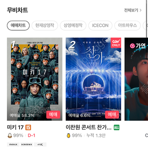 CGV 2인 예매 17000원