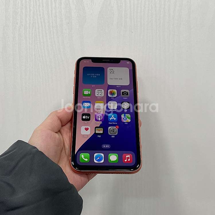71474 아이폰XR 64GB 코랄 부산 중고폰 팝니다...--0