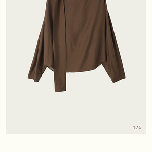 Ribbonbit(리본빛) Shophie blouse-brown