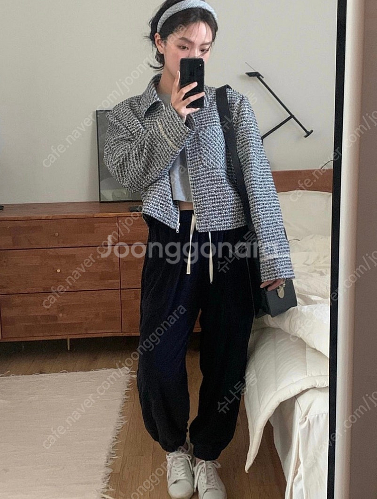 샵게드<shop ged> 트위드 자켓 (새상품)--0