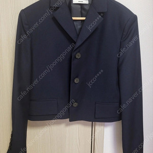 무디디 classic short jacket002 Navy