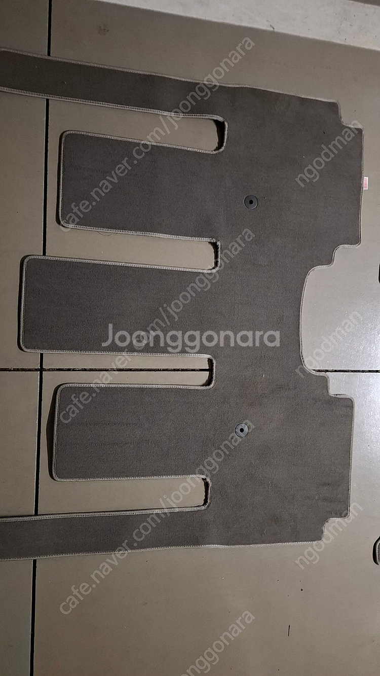 25년 카니발하이브리 7인승 순정매트--4