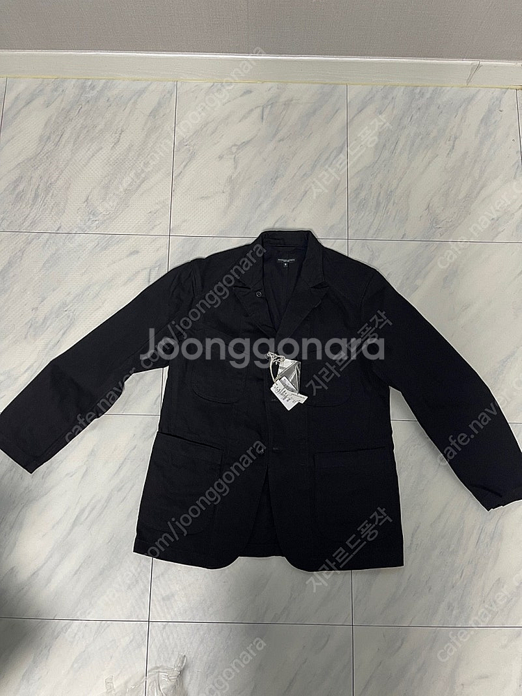 엔지니어드가먼츠 베드포드 블랙 fw23 s사이즈 코튼불...--0
