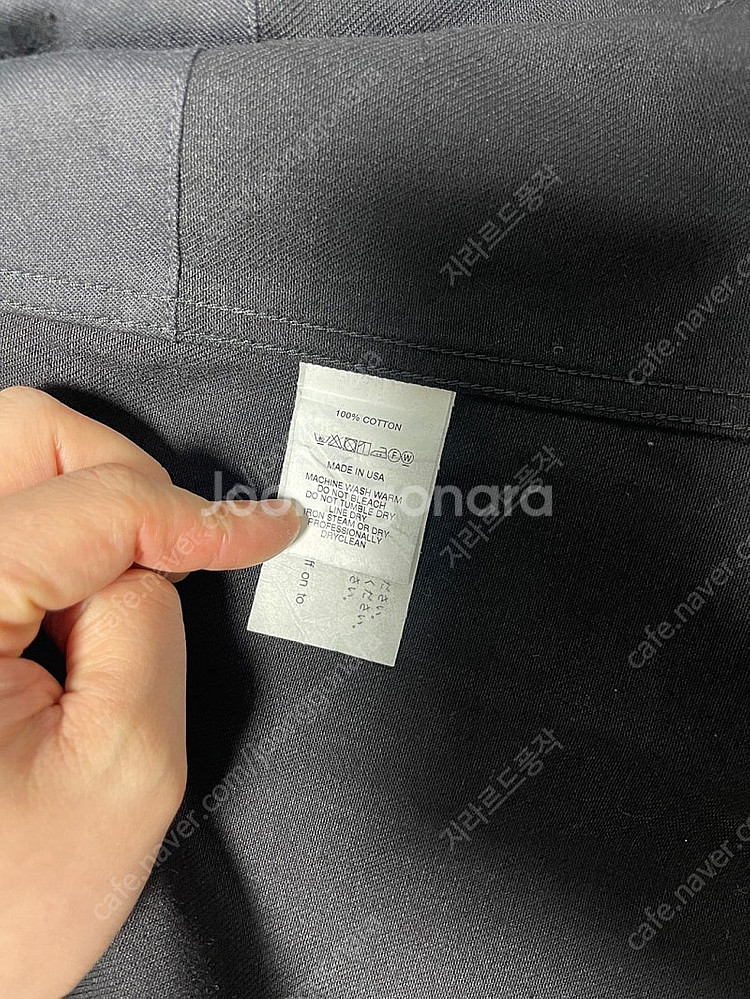 엔지니어드가먼츠 베드포드 블랙 fw23 s사이즈 코튼불...--3