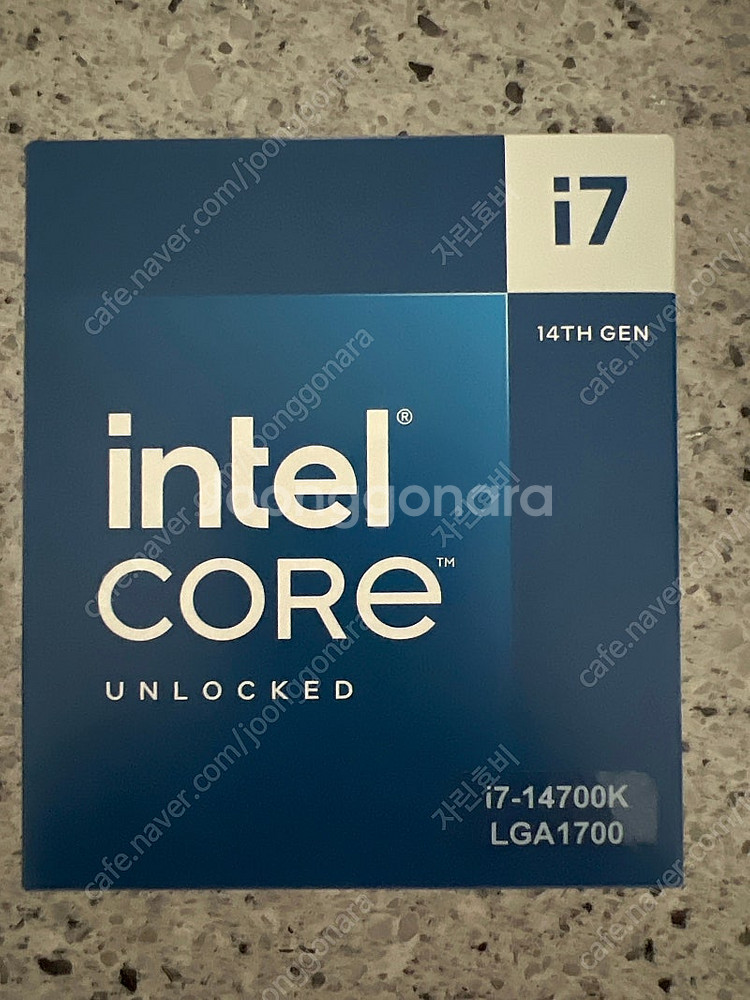 인텔 i7 14700K (랩터래이크 리프레시)--0