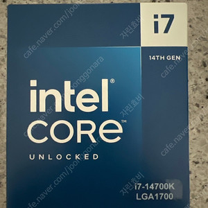 인텔 i7 14700K (랩터래이크 리프레시)