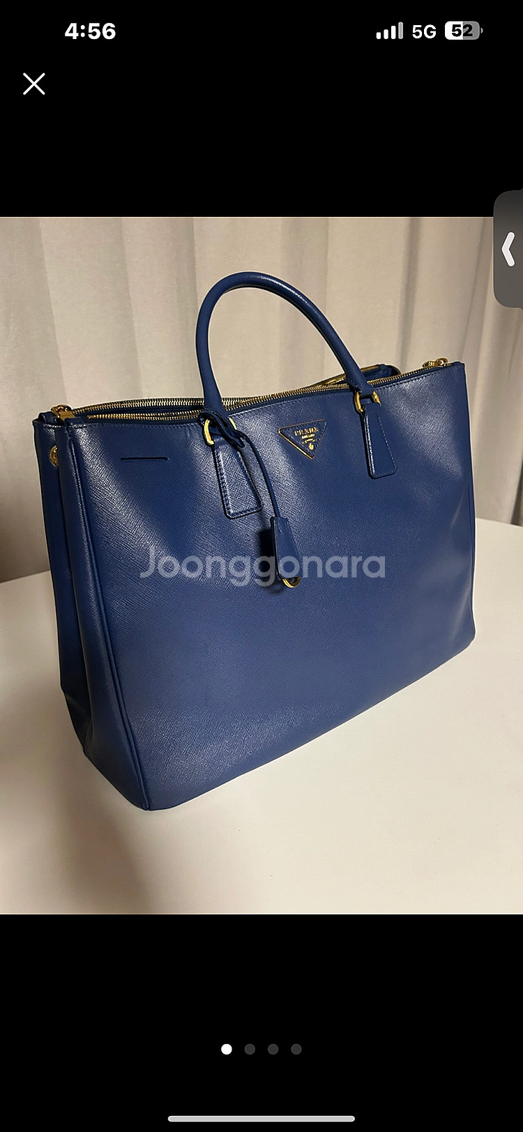 프라다 사피아노 상태 너무 좋아요 명품가방 토트백 노트...--0