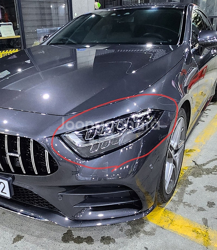 벤츠cls 300d c257 운전석 라이트--0