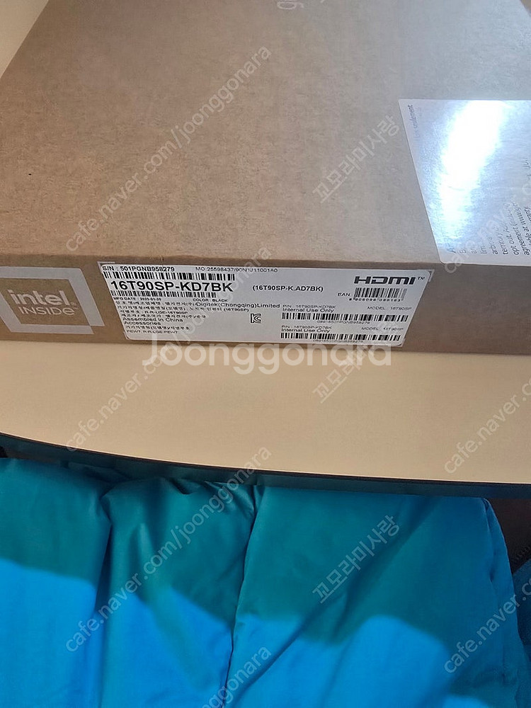 LG전자 그램 프로360 블랙 16T90SP-KD7BK...--0