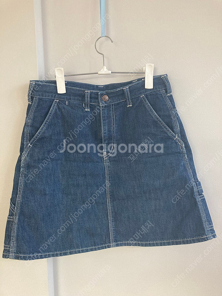 빔즈 보이 데님 스커트--0