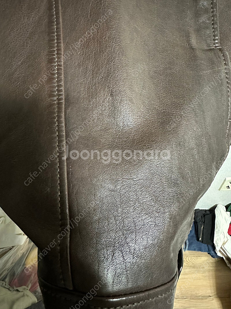 톰포드 남성 가죽 레더 자켓 50--2