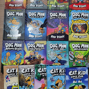 dog man 도그맨, cat kid 캣키드 원서 정품