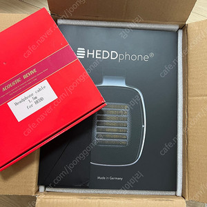 Heddphone one풀박스 + 어쿠스틱리바이브 케이블