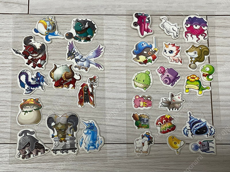 메이플스토리 딱지 팬북 노트 등 구즈 일괄(택포) 이미지