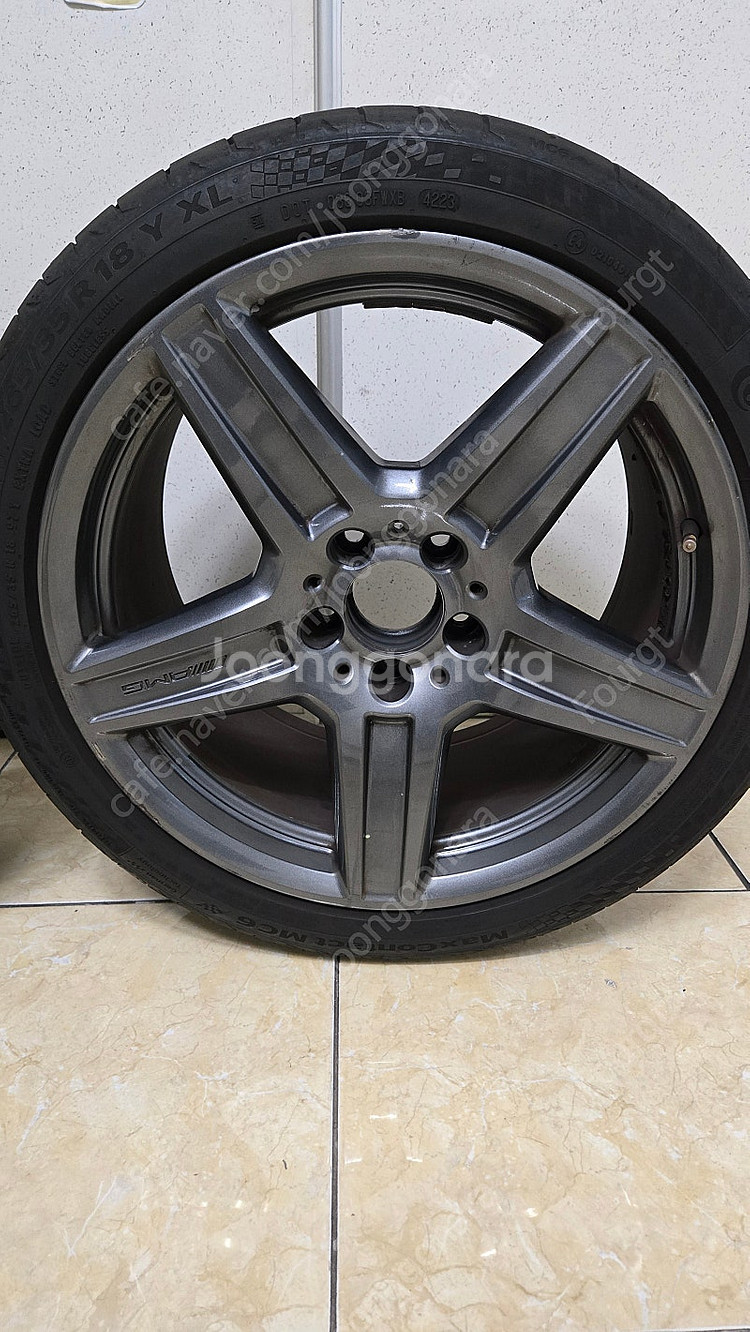 벤츠 W212 E63 AMG 정품 휠--2