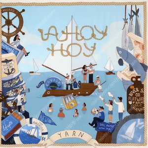 Studio yarn 스튜디오얀 AHOY HOY(140x140) 스카프 판매합니다