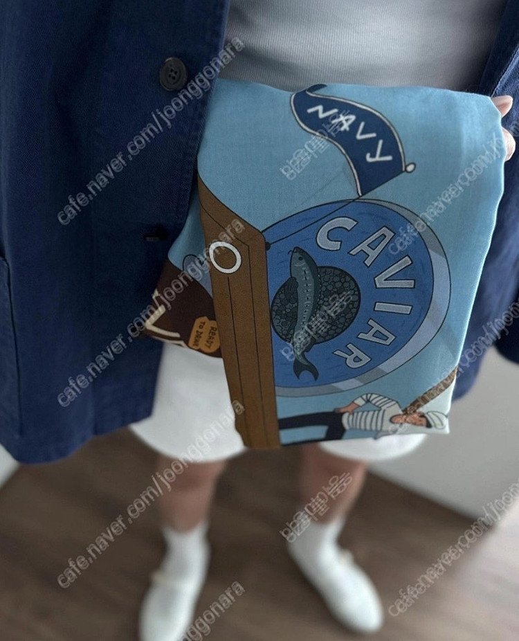 Studio yarn 스튜디오얀 AHOY HOY(140x140) 스카프 판매합니다--2