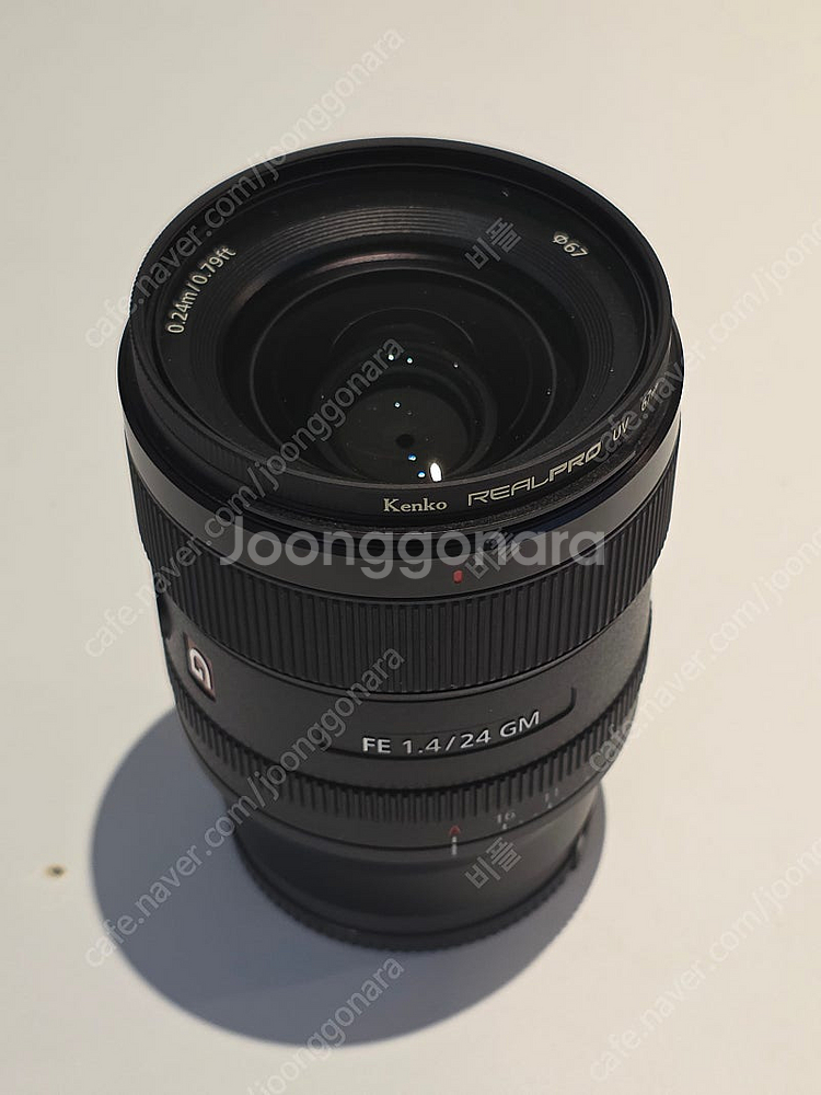 상태 좋은 소니 24mm 1.4 GM 팔아요(풀박)--2