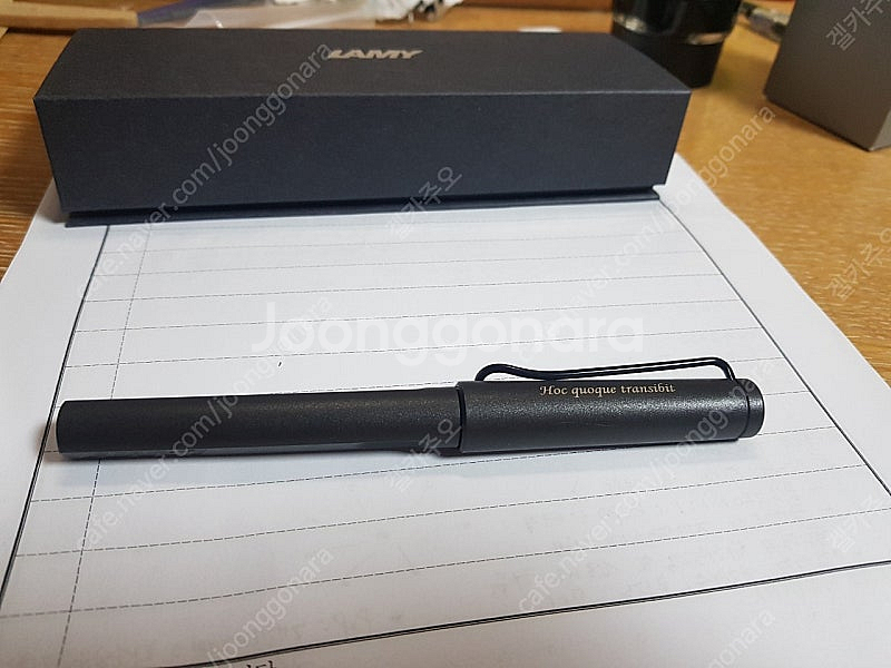 독일 라미 LAMY 사파리 만년필( EF촉 차콜블랙)--0