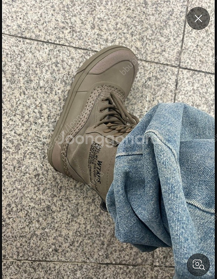 더블탭스x반스 MTE 스노우부츠 265 새제품--5