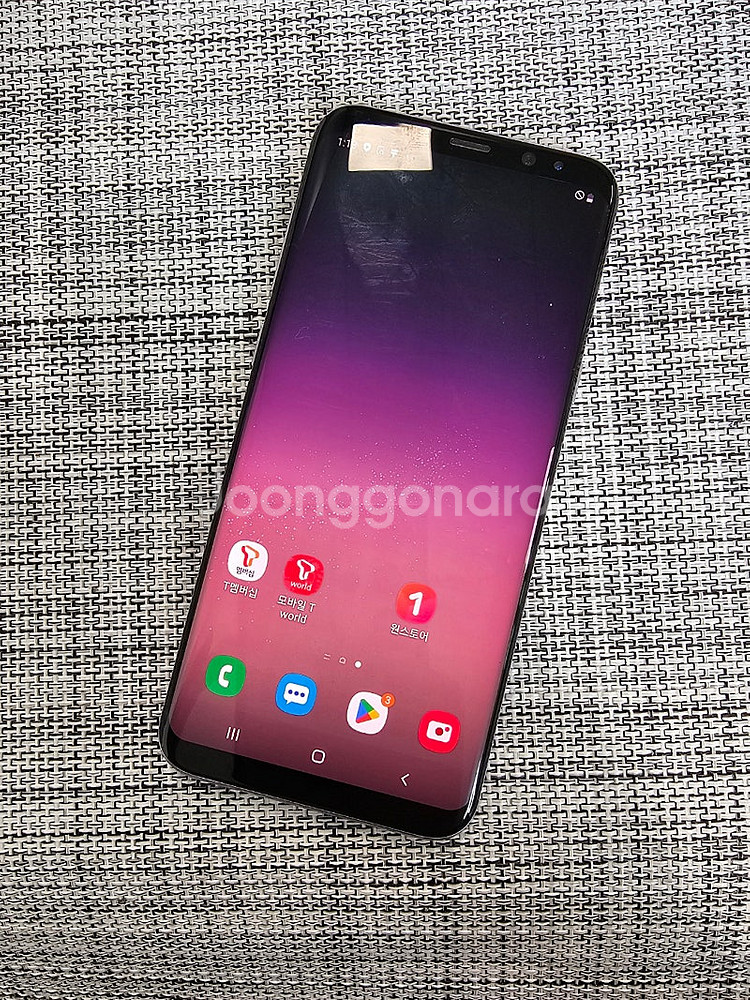 (미파손) 갤럭시 S8플러스 64G 그레이 검수완료 가...--2