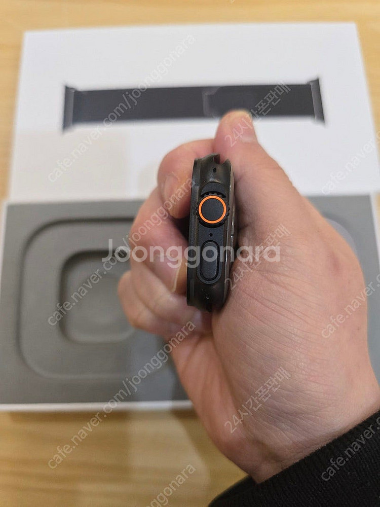 애플워치울트라2블랙49mm 블랙트레일루프M/L 셀룰러판...--5
