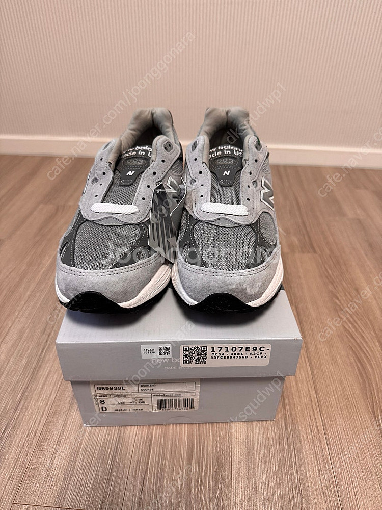 [새상품 260] 뉴발란스 993 메이드 인 USA--2
