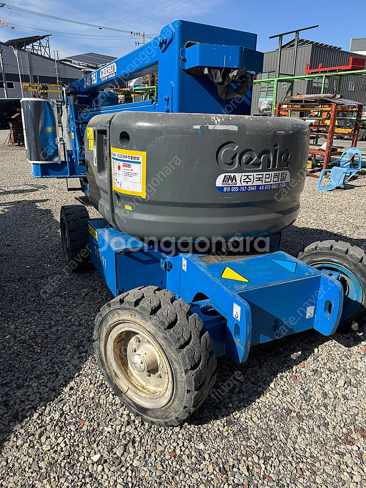 배터리 굴절형 고소작업대 Genie Z45--5