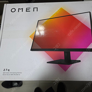 Hp omen 27q 게이밍 모니터미개봉 김포파주일산