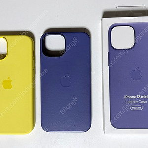 애플 아이폰 13 미니 정품 실리콘 가죽 케이스