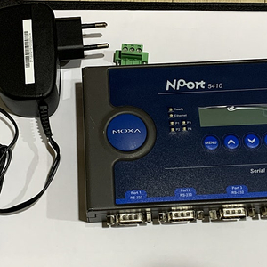 모싸 (MOXA) NPort 5410 4포트 RS232 디바이스 서버