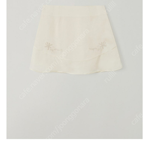 타낫 플로럴 스티치 스커트 Floral stitch skirt :)