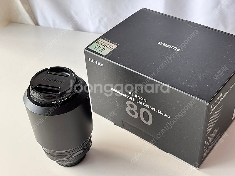 후지 XF80mm macro (80마) 풀박스--0