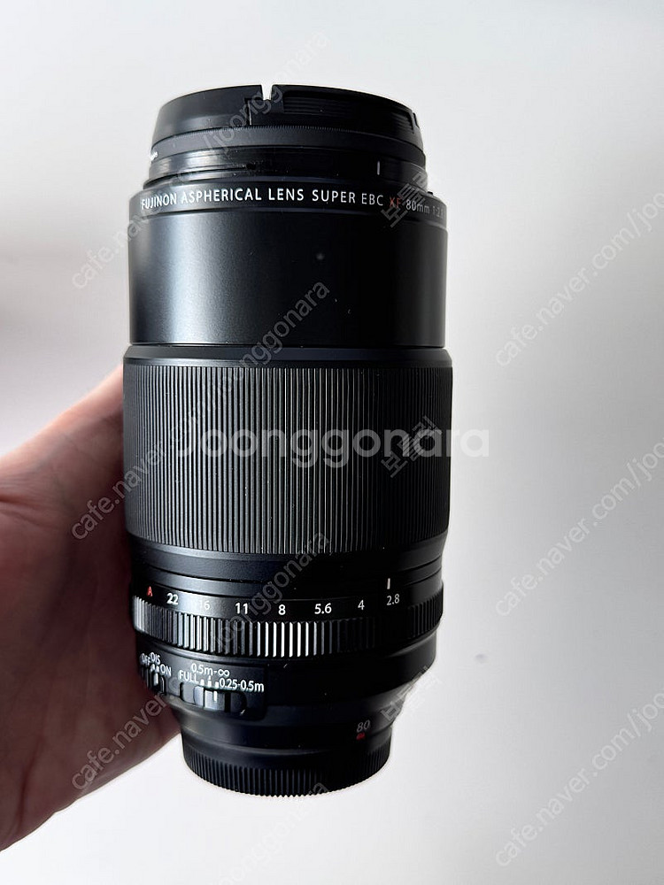 후지 XF80mm macro (80마) 풀박스--1