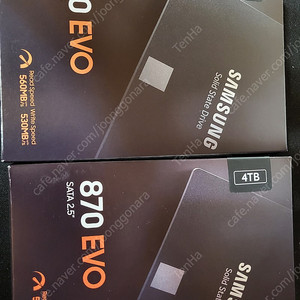 삼성정품 SSD 870 EVO 4TB 새제품 판매